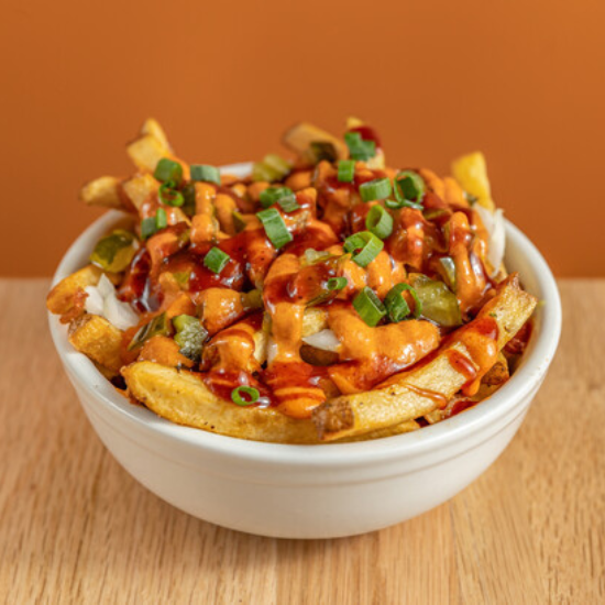 Loaded Fries - Gourmet Toppings on Hand-Cut Fries at JOYO Montreal